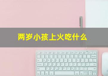 两岁小孩上火吃什么