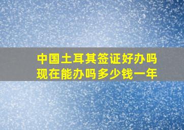 中国土耳其签证好办吗现在能办吗多少钱一年