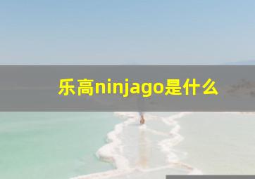 乐高ninjago是什么