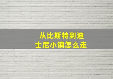 从比斯特到迪士尼小镇怎么走