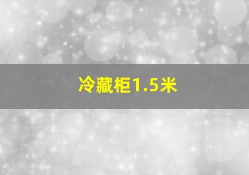 冷藏柜1.5米