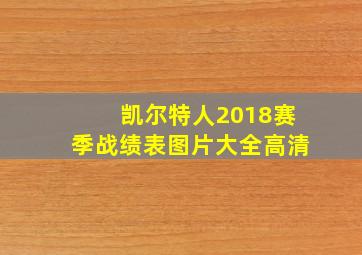 凯尔特人2018赛季战绩表图片大全高清