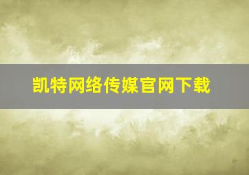 凯特网络传媒官网下载