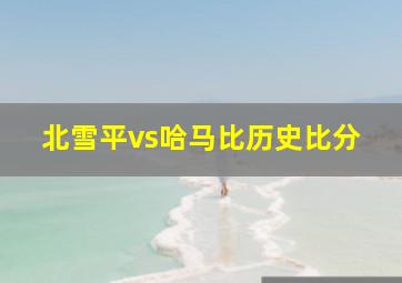 北雪平vs哈马比历史比分