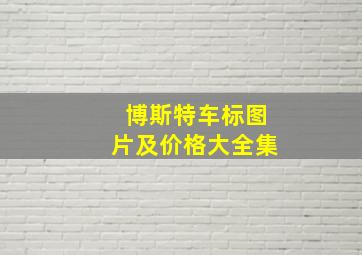 博斯特车标图片及价格大全集