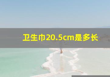 卫生巾20.5cm是多长