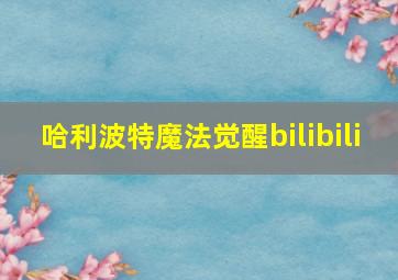 哈利波特魔法觉醒bilibili