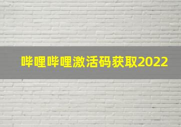 哔哩哔哩激活码获取2022