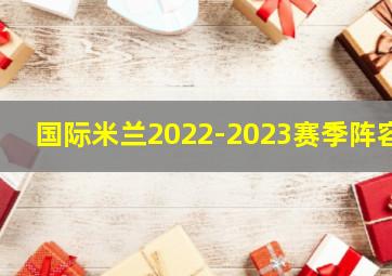 国际米兰2022-2023赛季阵容