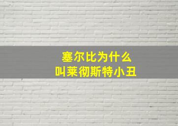 塞尔比为什么叫莱彻斯特小丑