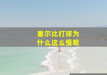 塞尔比打球为什么这么慢呢