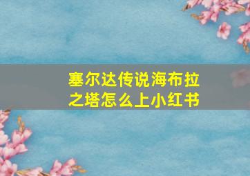 塞尔达传说海布拉之塔怎么上小红书