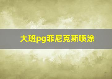 大班pg菲尼克斯喷涂