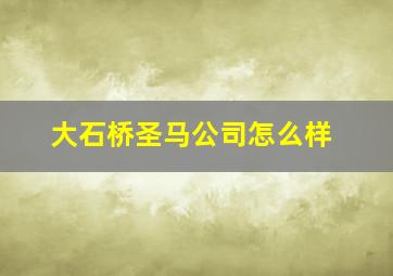 大石桥圣马公司怎么样