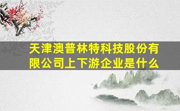 天津澳普林特科技股份有限公司上下游企业是什么