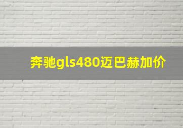 奔驰gls480迈巴赫加价