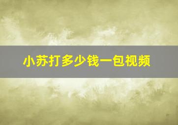 小苏打多少钱一包视频