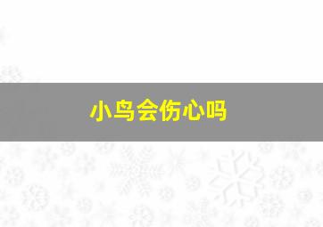 小鸟会伤心吗