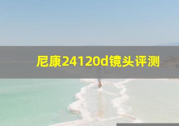 尼康24120d镜头评测