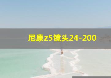 尼康z5镜头24-200