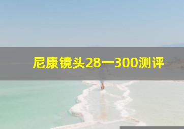 尼康镜头28一300测评