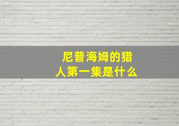 尼普海姆的猎人第一集是什么