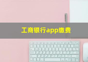 工商银行app缴费