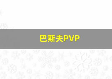 巴斯夫PVP