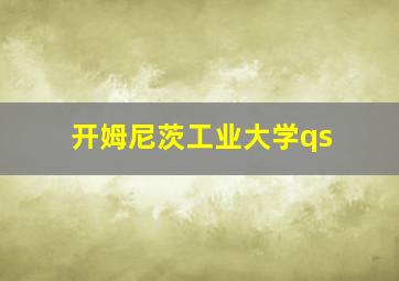 开姆尼茨工业大学qs