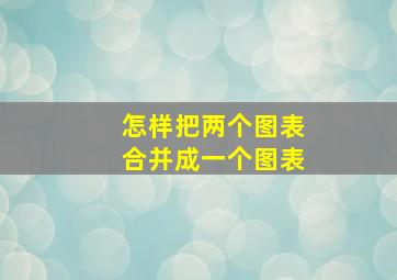 怎样把两个图表合并成一个图表