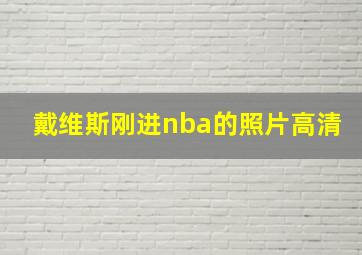 戴维斯刚进nba的照片高清