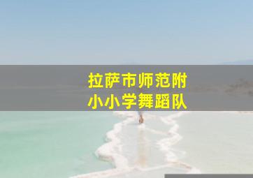 拉萨市师范附小小学舞蹈队