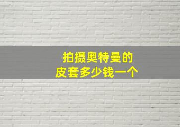 拍摄奥特曼的皮套多少钱一个