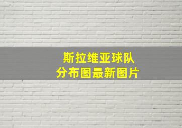 斯拉维亚球队分布图最新图片