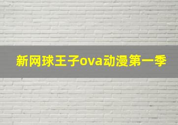 新网球王子ova动漫第一季