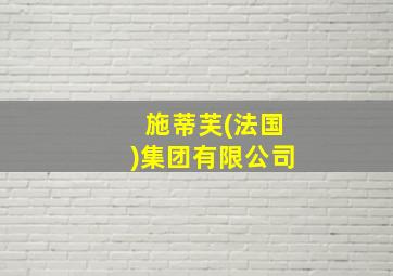 施蒂芙(法国)集团有限公司