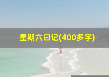 星期六曰记(400多字)