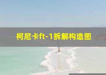 柯尼卡ft-1拆解构造图