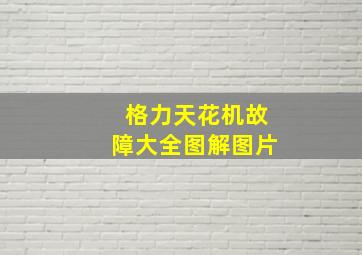 格力天花机故障大全图解图片