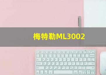 梅特勒ML3002