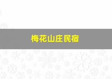 梅花山庄民宿