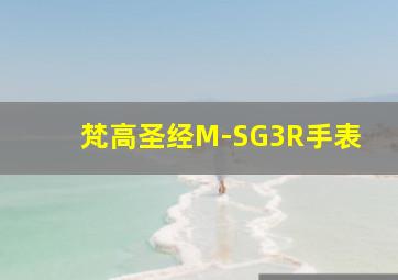 梵高圣经M-SG3R手表