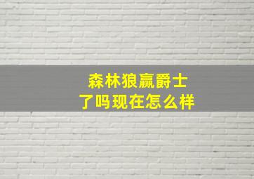 森林狼赢爵士了吗现在怎么样