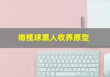 橄榄球黑人收养原型