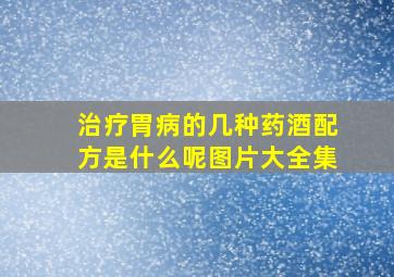 治疗胃病的几种药酒配方是什么呢图片大全集