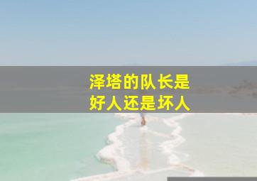 泽塔的队长是好人还是坏人