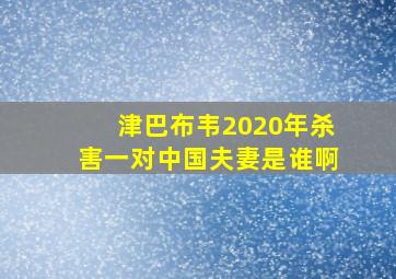 津巴布韦2020年杀害一对中国夫妻是谁啊