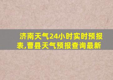 济南天气24小时实时预报表,曹县天气预报查询最新