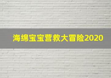 海绵宝宝营救大冒险2020