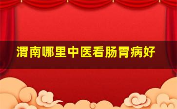 渭南哪里中医看肠胃病好